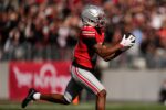 Ohio State Buckeyes wide receiver Carnell Tate (17)