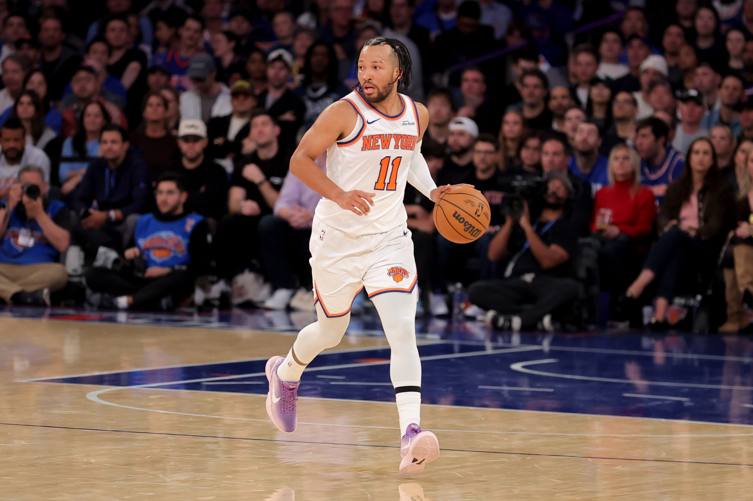 New York Knicks guard Jalen Brunson (11)
