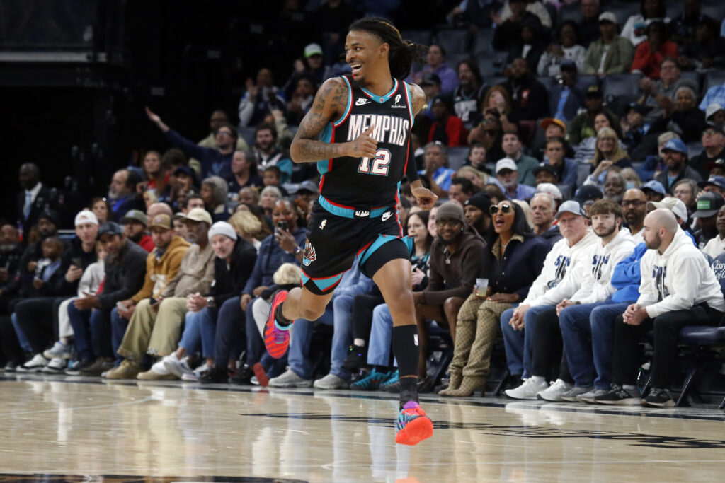 Memphis Grizzlies guard Ja Morant (12)