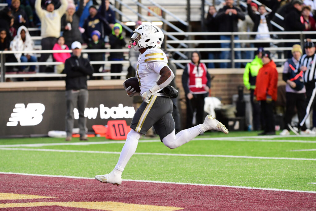 Georgia Tech Yellow Jackets running back Malachi Hosley (0)