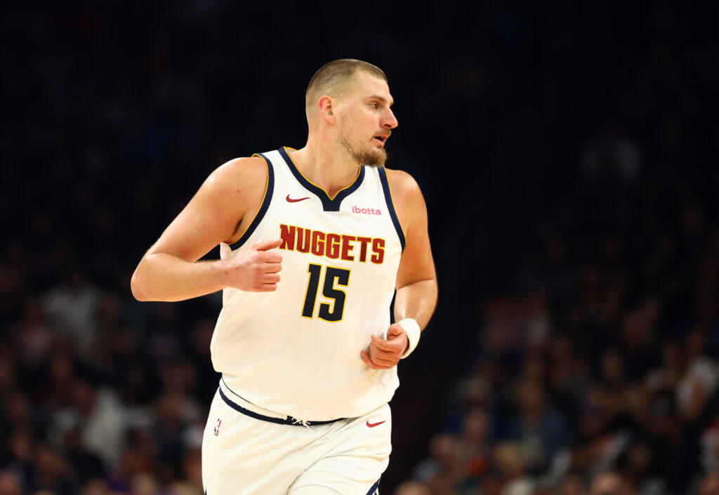 Denver Nuggets center Nikola Jokic (15)