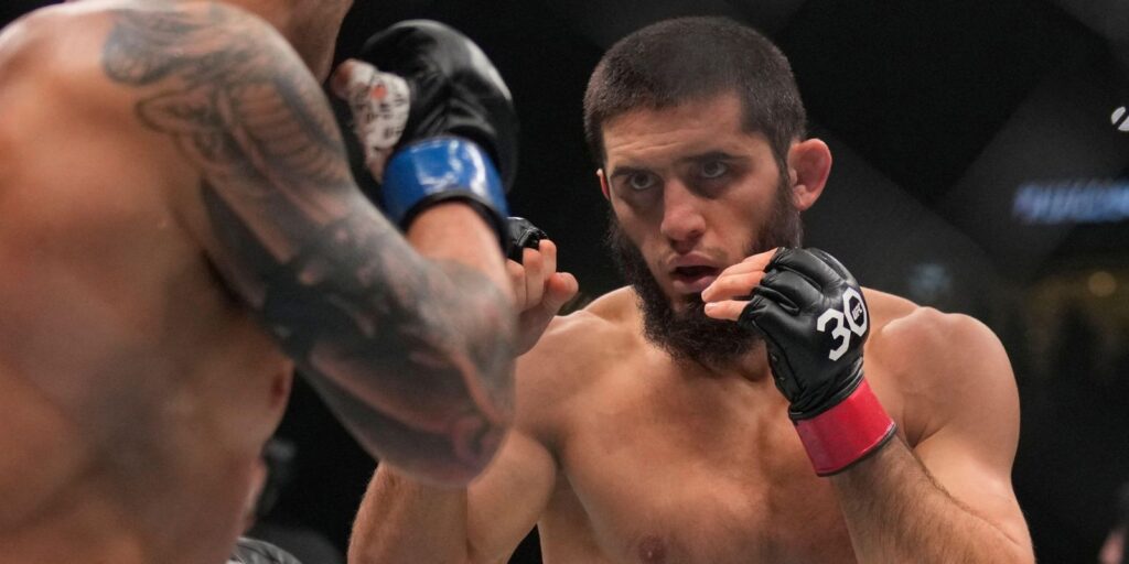 Islam Makhachev of Russia