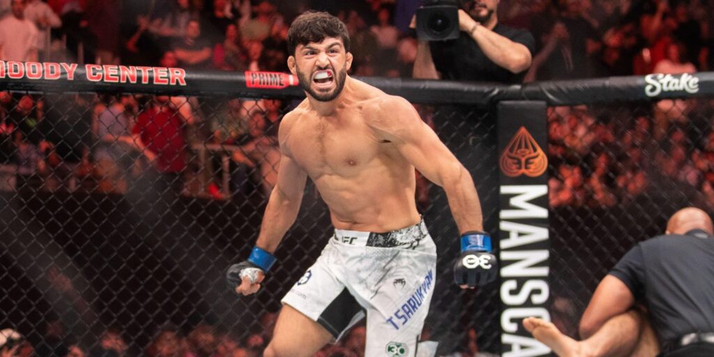 Armenian-Russian professional mixed martial artist ARMAN TSARUKYAN (Credit Image: © Justin Renfroe/ZUMA Press Wire)