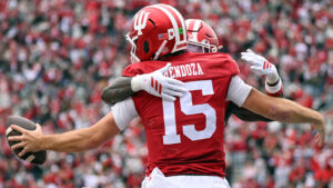 Indiana enters this week with a 9-0 record. (USA TODAY)