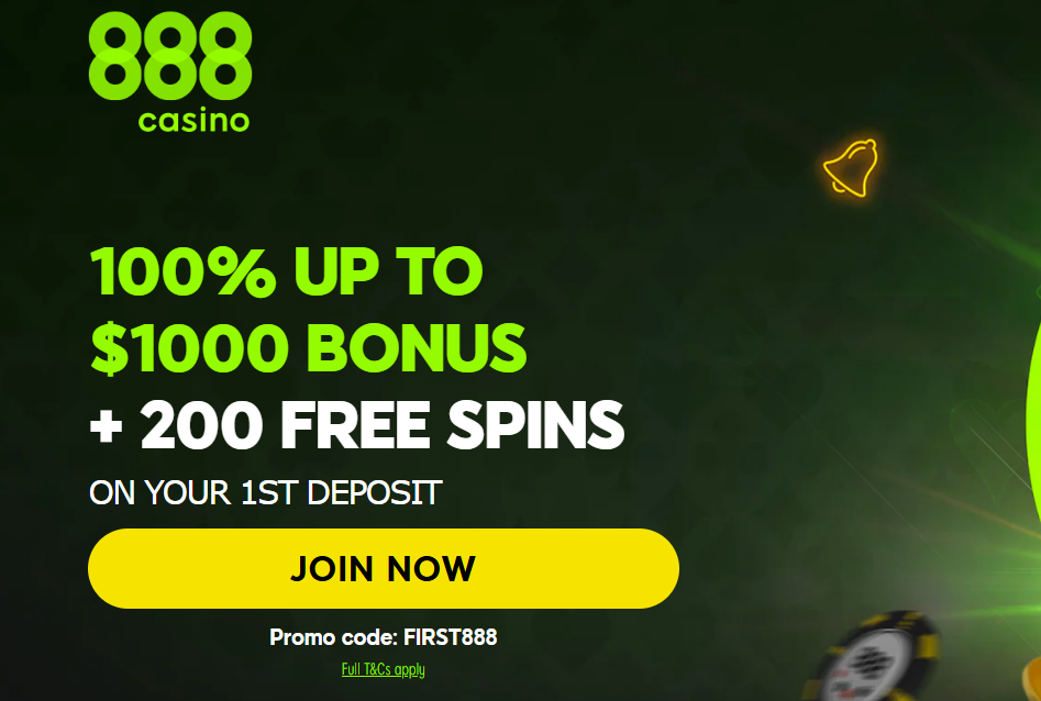 888casino Welcome Offer
