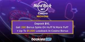 Hard Rock Bet Casino Bonus Michigan: Grab up to $1K Losses Back + 200 Bonus Spins Feb. 11