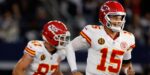 Kansas City Chiefs quarterback Patrick Mahomes (15)