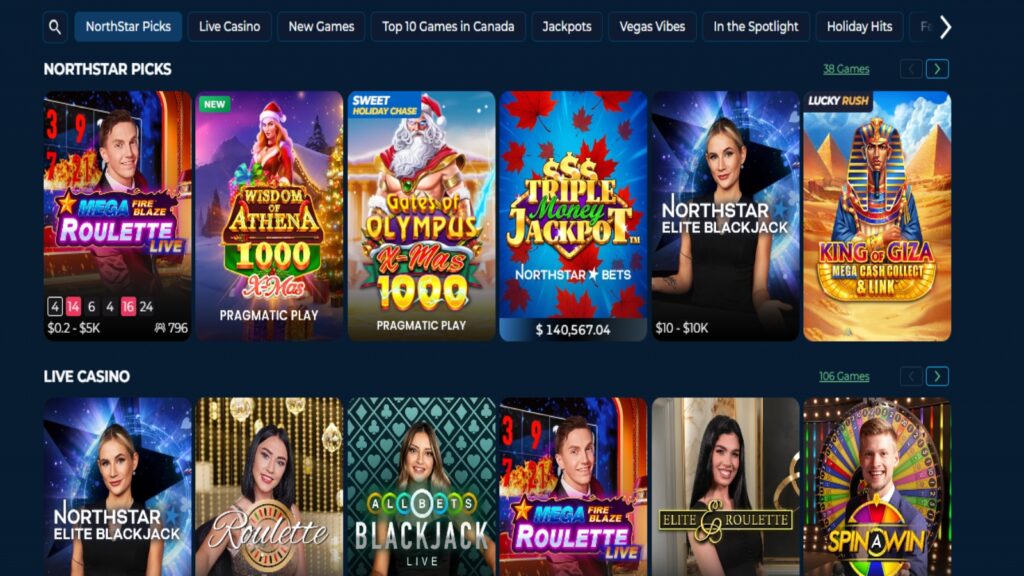Northstar Bets Casino Slots