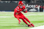 UNLV Rebels wide receiver Jaden Bradley (6)