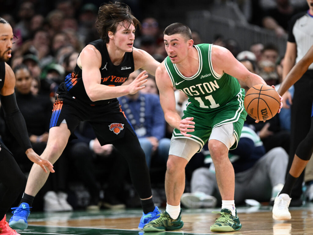 Boston Celtics guard Payton Pritchard (11)