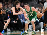 Boston Celtics guard Payton Pritchard (11)