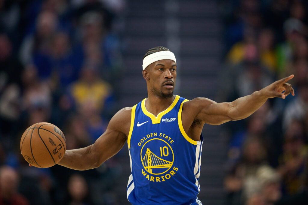 Golden State Warriors forward Jimmy Butler III (10