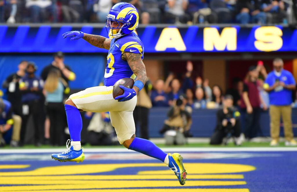 Los Angeles Rams running back Kyren Williams (23)