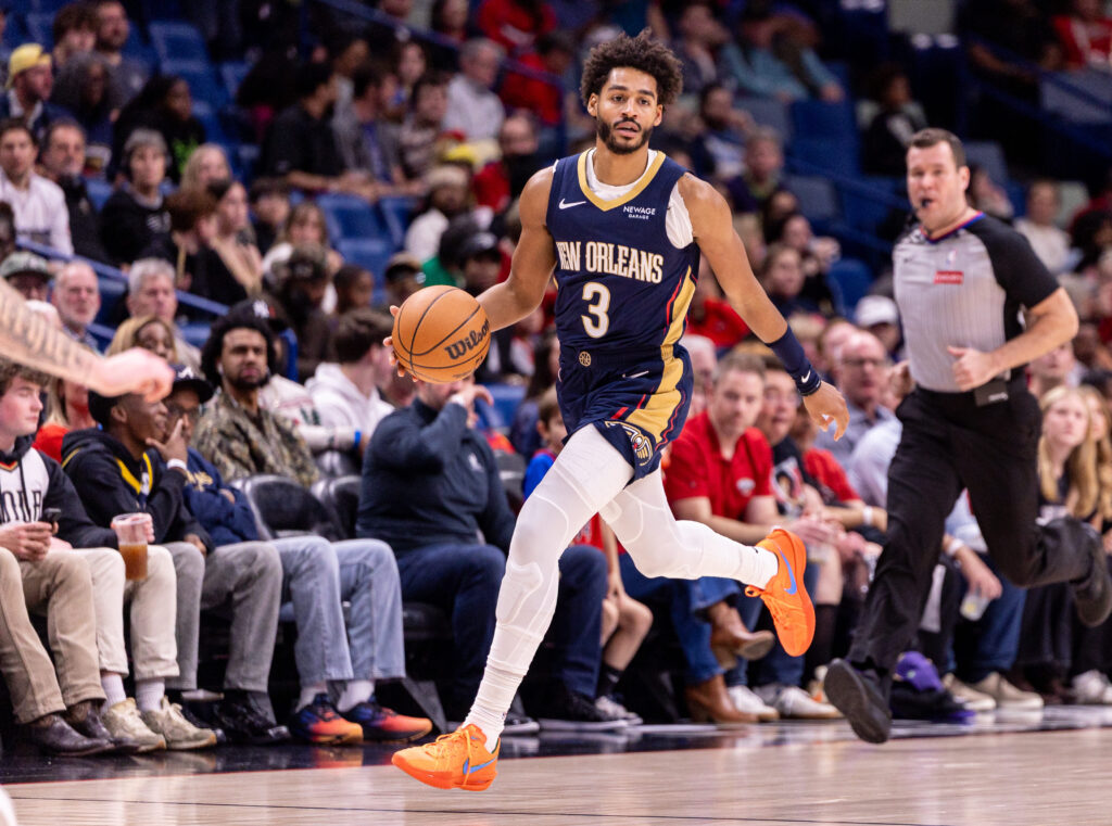 New Orleans Pelicans guard Jordan Poole (3)