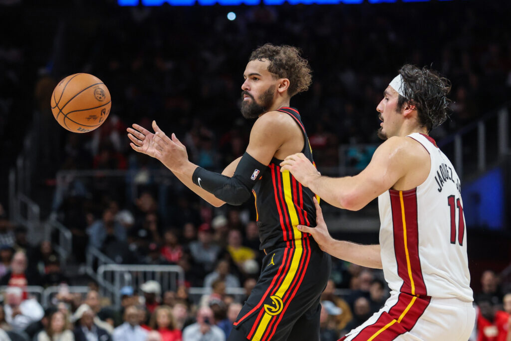 Atlanta Hawks guard Trae Young (11)