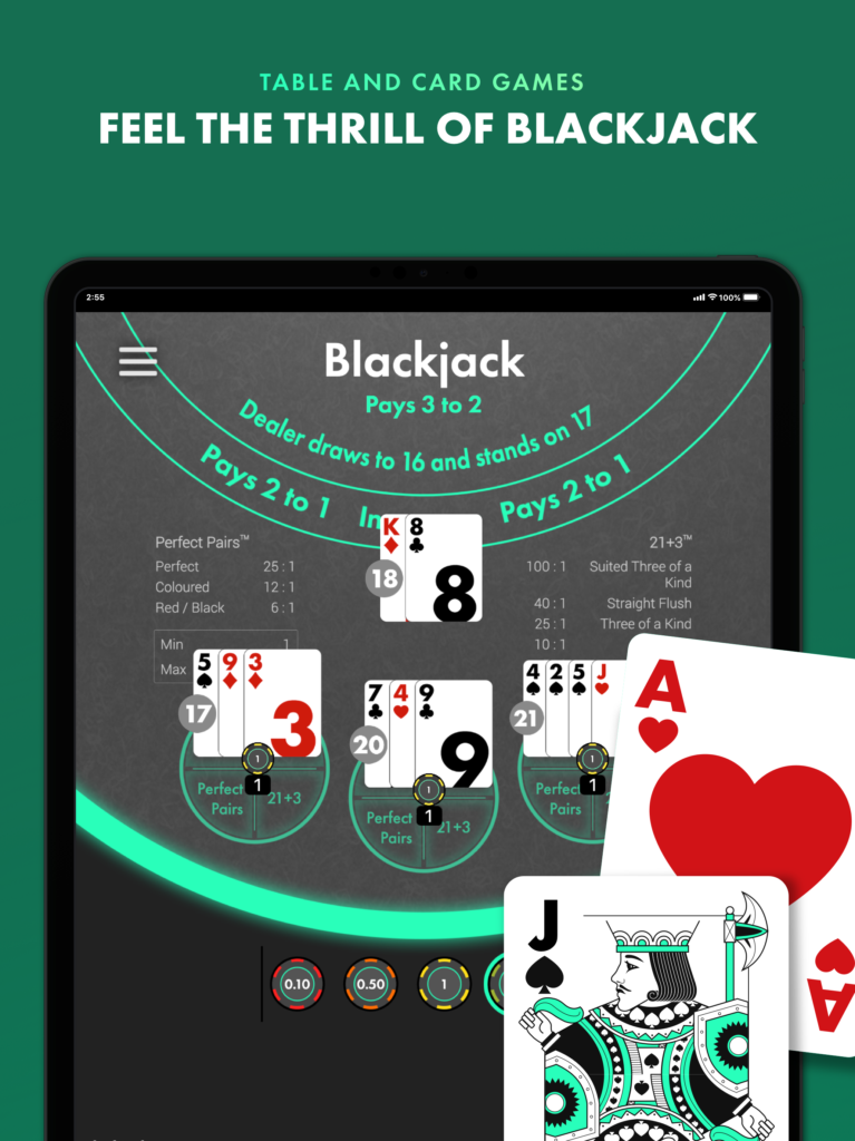 Bet365 Casino App Blackjack Table