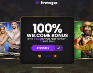 Fire Vegas Casino New Customer Bonus Ireland December 2025: Get €200 and 25 Free Spins