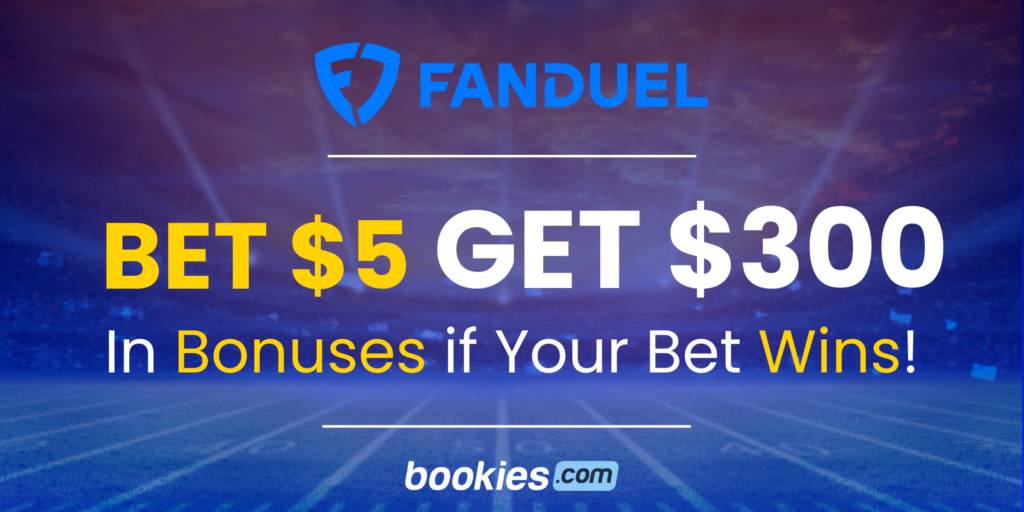 FanDuel Bet $5 Get $300