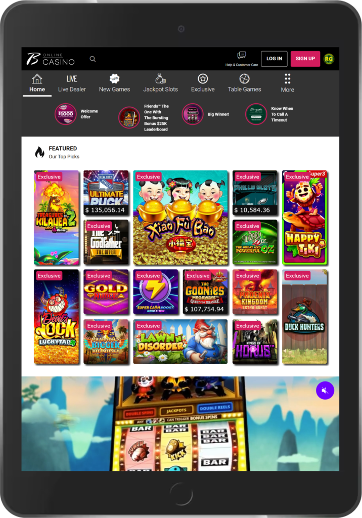 Borgata US Casino Mobile Screenshot