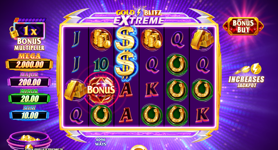 Gold Blitz Extreme Slot Game