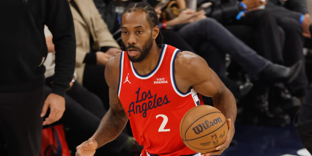 LA Clippers forward Kawhi Leonard (2) (Icon Sportswire via AP Images)