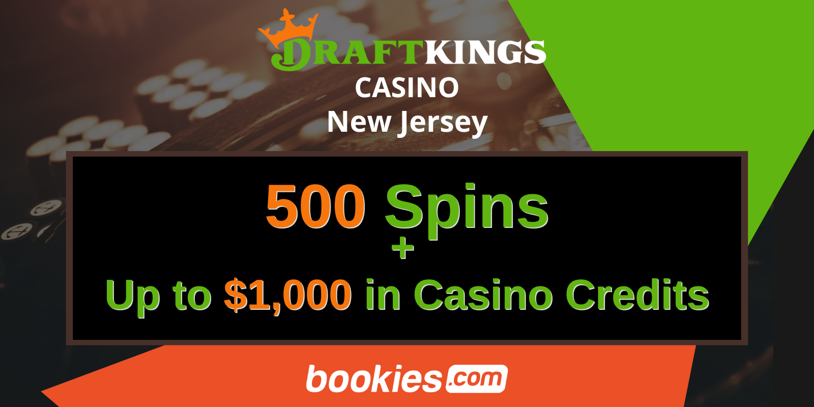 DraftKings Casino NJ Bonus Code {{