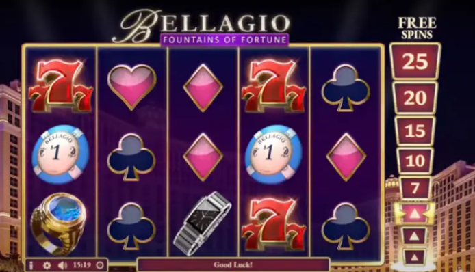 Bellagio Fountains of Fortune