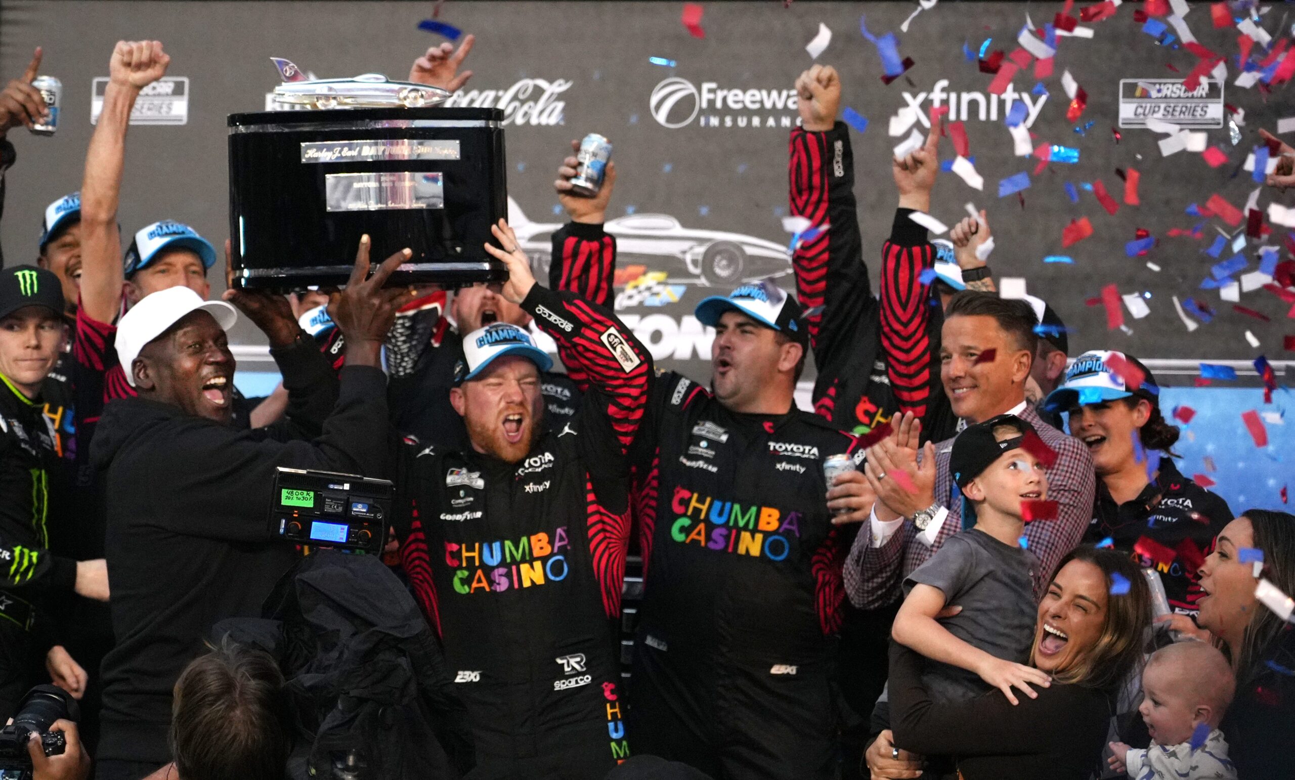 Daytona 500 Victory For Chumba Casino Car Owned By Michael Jordan Comes At Key Moment For Sweepstakes Casinos