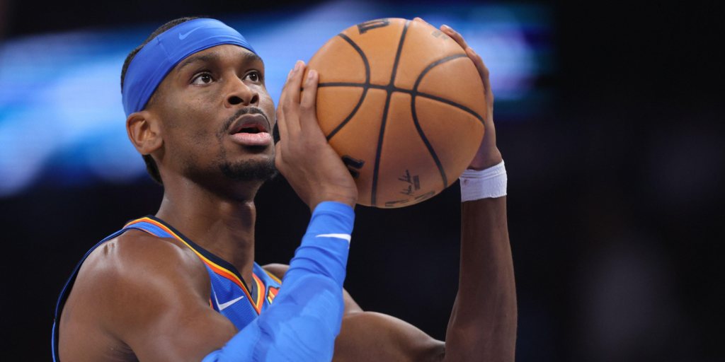 Oklahoma City Thunder guard Shai Gilgeous-Alexander (AP Photo/Nate Billings)