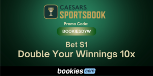 Caesars Sportsbook Promo Code BOOKIESDYW: Bet $1, Double Winnings 10x for No. 1 Michigan vs. No. 6 Tennessee (Mar. 29)