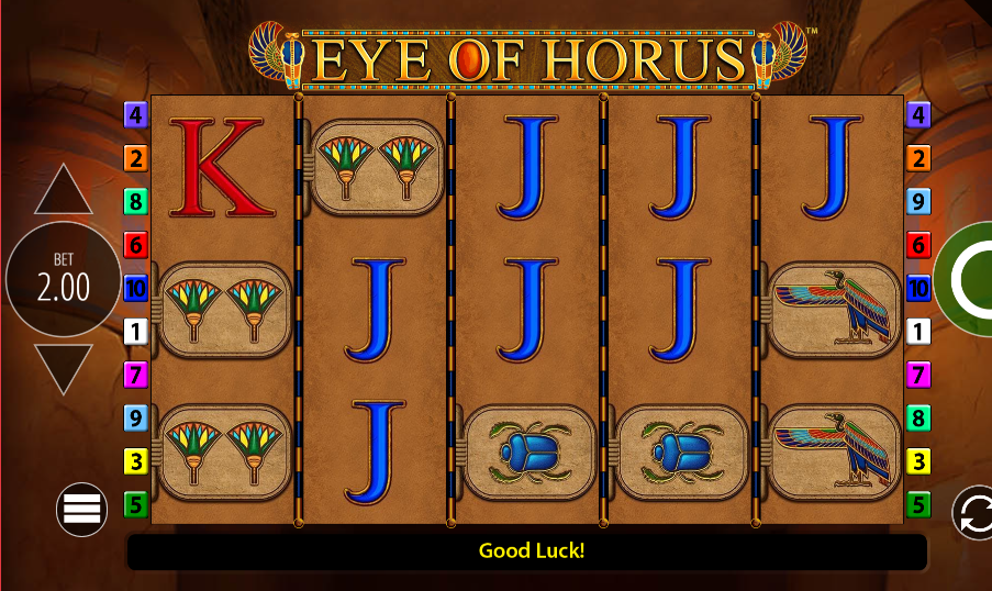 Eye Of Horus UK Casino Slot Game