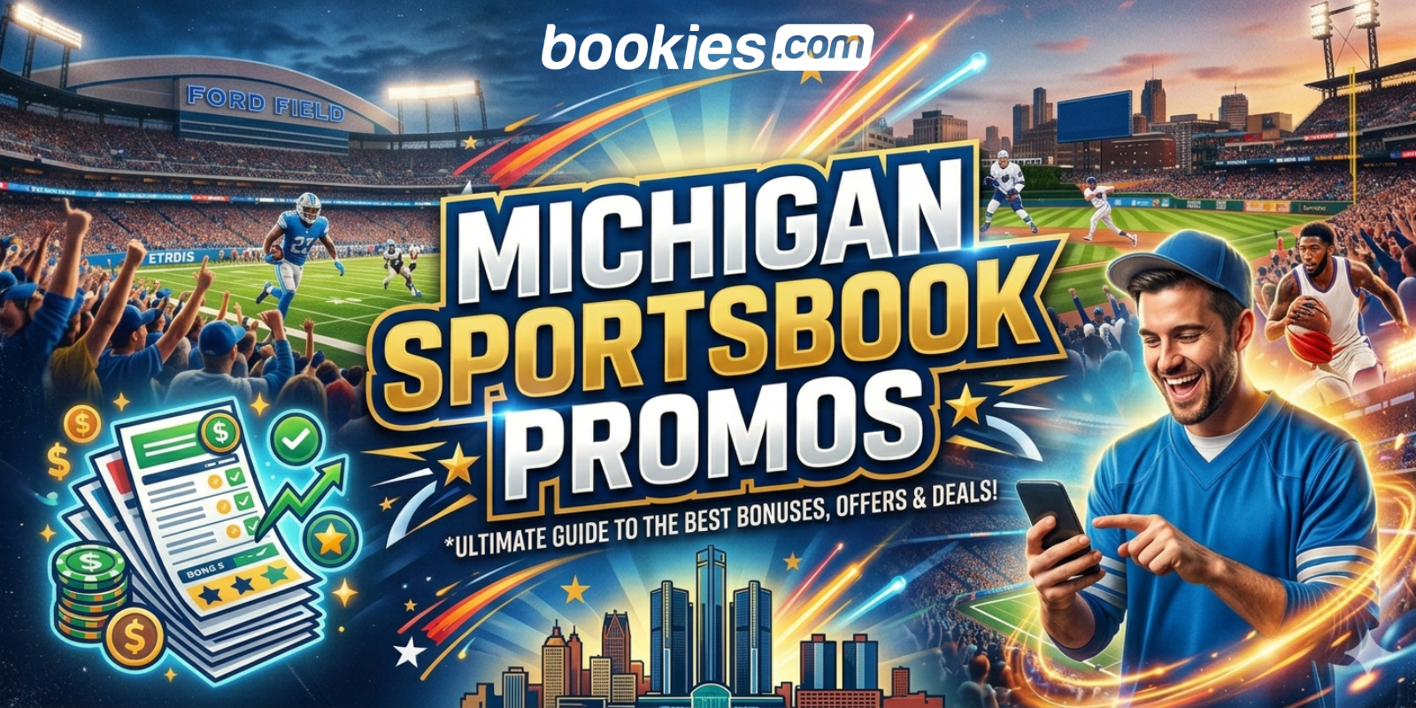 Michigan Sportsbook Promos Guide: Claim $8K in Bonuses for NBA, CBB & More - March 2026