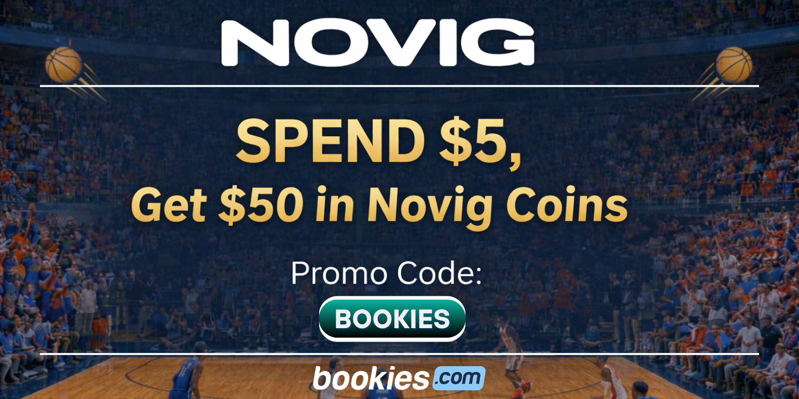 Novig Promo Code BOOKIES: Get $50 Bonus For NBA CBB Predictions (Mar. 19)
