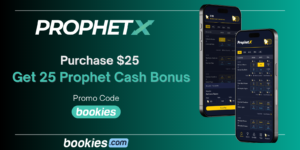 ProphetX Promo Code BOOKIES 100% match up to $25 in Bonus Cash for NBA Predictions
