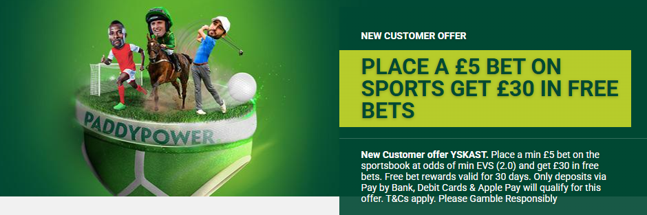 Paddy Power Cheltenham Festival Free Bets March 2026: Get £30 in Free Bets