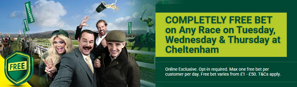 Paddy Power Cheltenham free bet