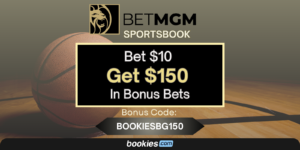 BetMGM Bonus Code BOOKIESBG150: Bet $10 Get $150 Bonus -  NBA March 13, 2026