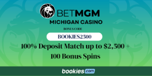 BetMGM MI Casino Bonus Code BOOKIESCAS: Get $1,000 Bonus Match + $25 on the House (Mar. 24)