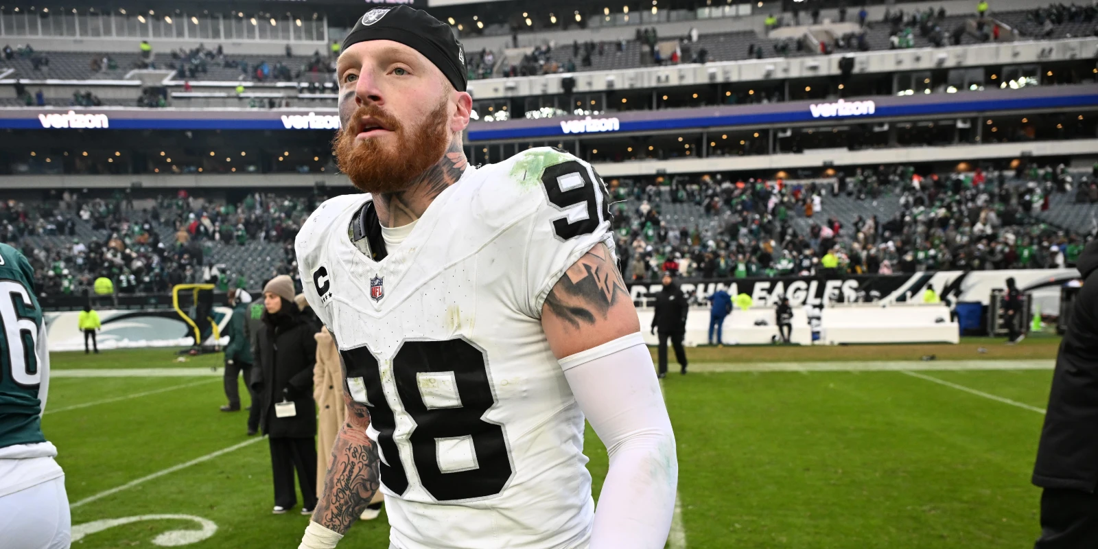 Maxx Crosby Next Team Odds: Bears Surge to Heavy Favorite as Trade Buzz Spikes