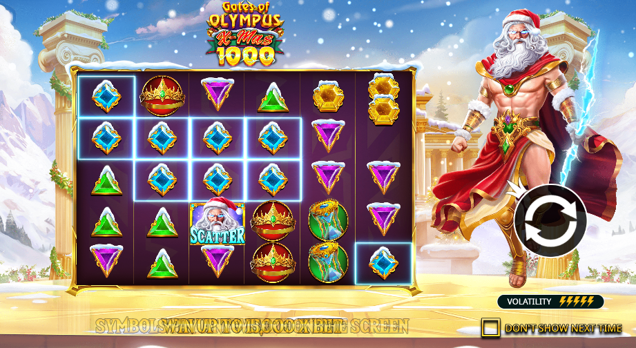 Gates of Olympus Xmas 1000