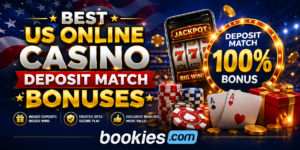Best US Online Casino Deposit Match Bonuses (April 2026): 100% Match Bonus - Top Rated