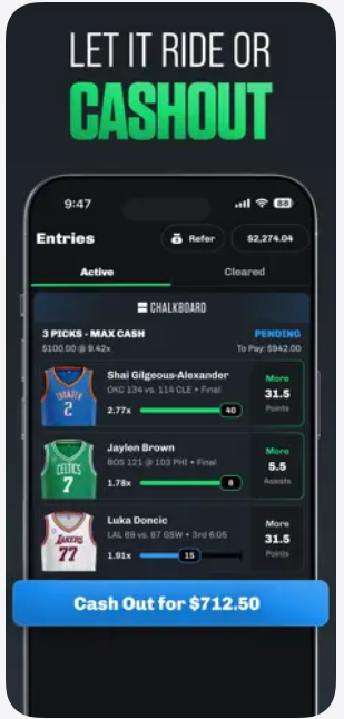 Chalkboard fantasy Cashout Preview