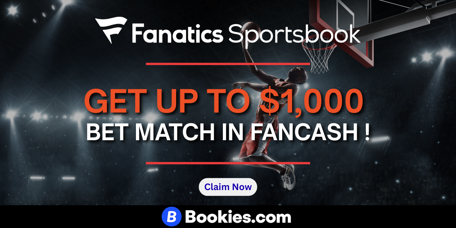 Fanatics Sportsbook Promo Code: $1,000 in FanCash for NBA East First Round Raptors-Cavs (May 3)