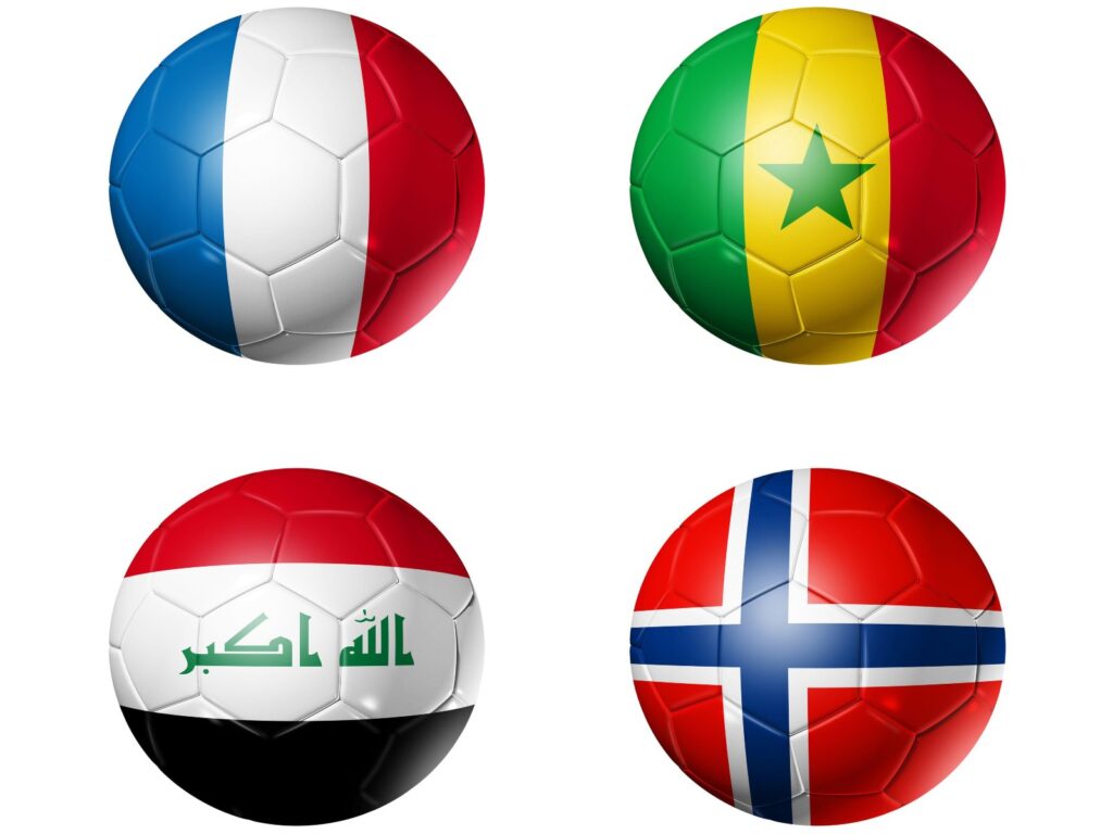 World Cup Group I Logos