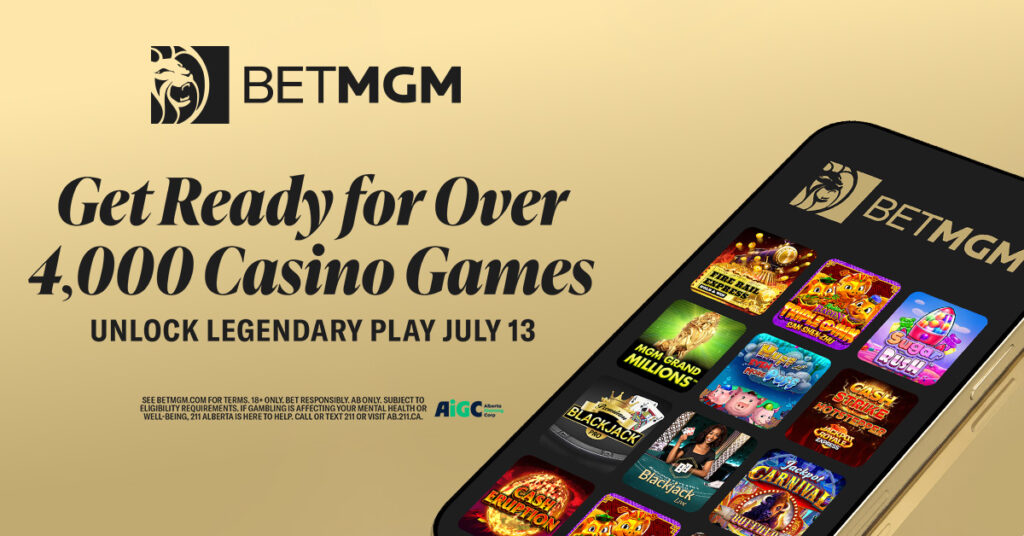 BetMGM Alberta Casino 4000+ games
