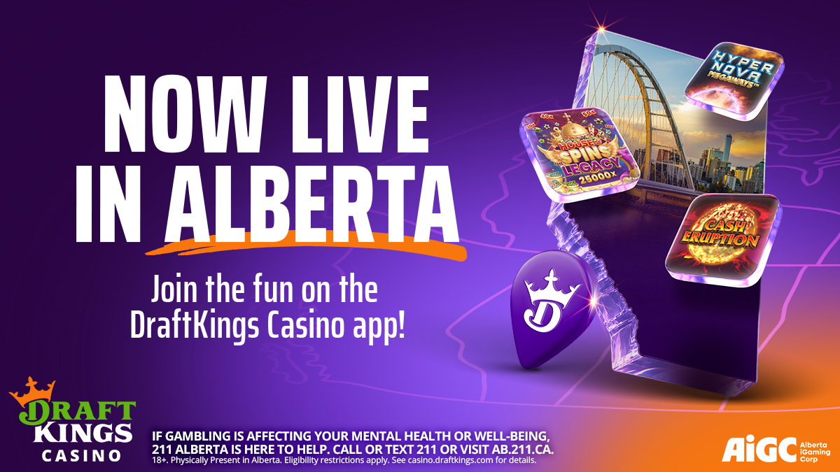 DraftKings Casino Alberta Is Live 7 August 2026
