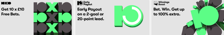 10bet existing promotions