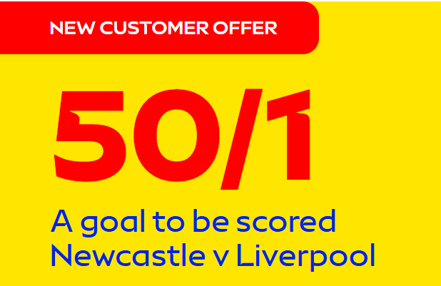 Sky Bet Newcastle vs Liverpool offer