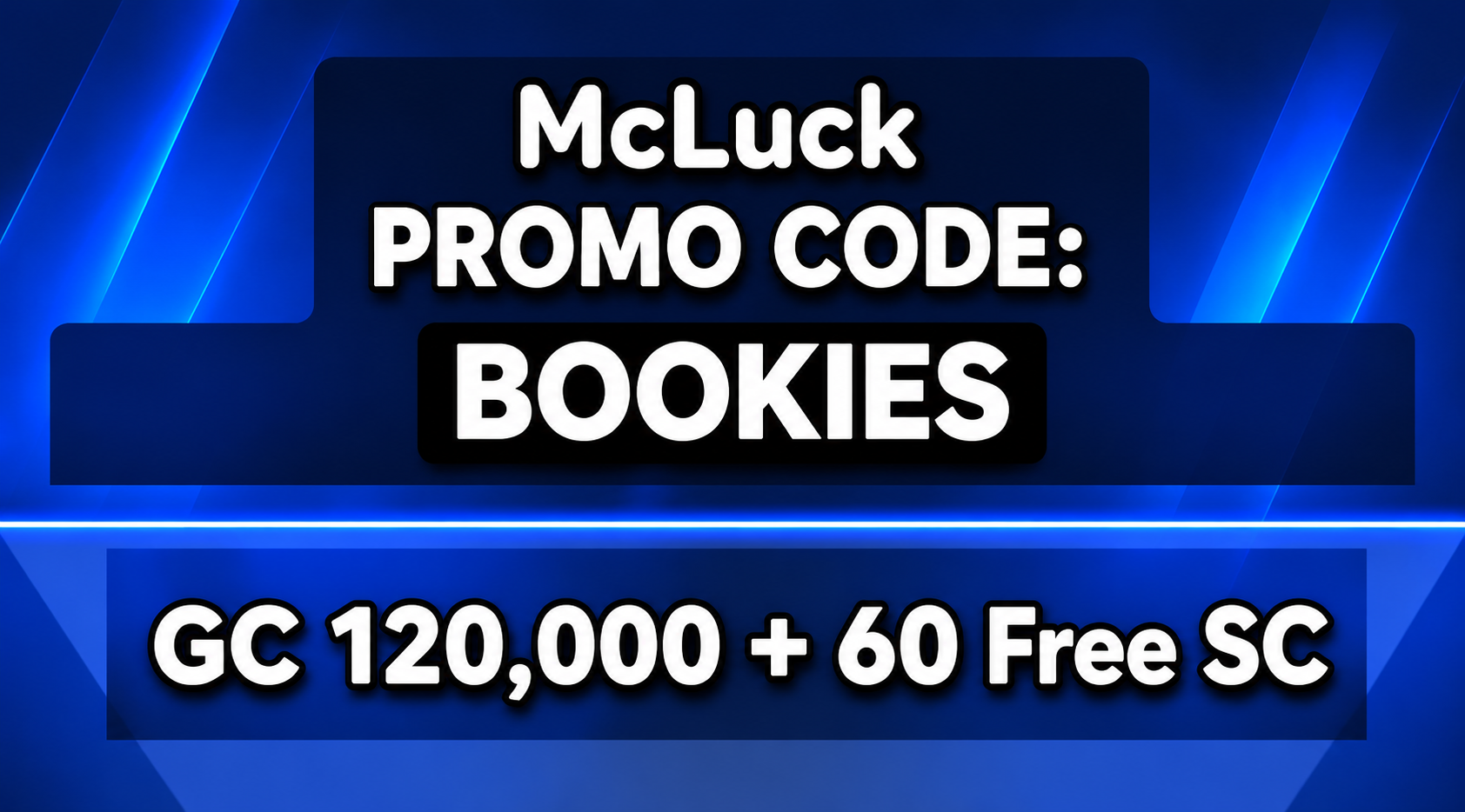 McLuck Free To Play Welcome Bonus; get 60 SC free! August 2026