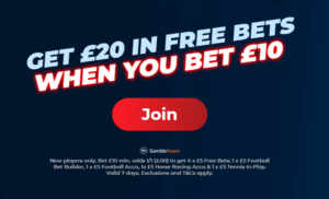 NetBet Welcome Bonus August 2026: Get £20 in Free Bets